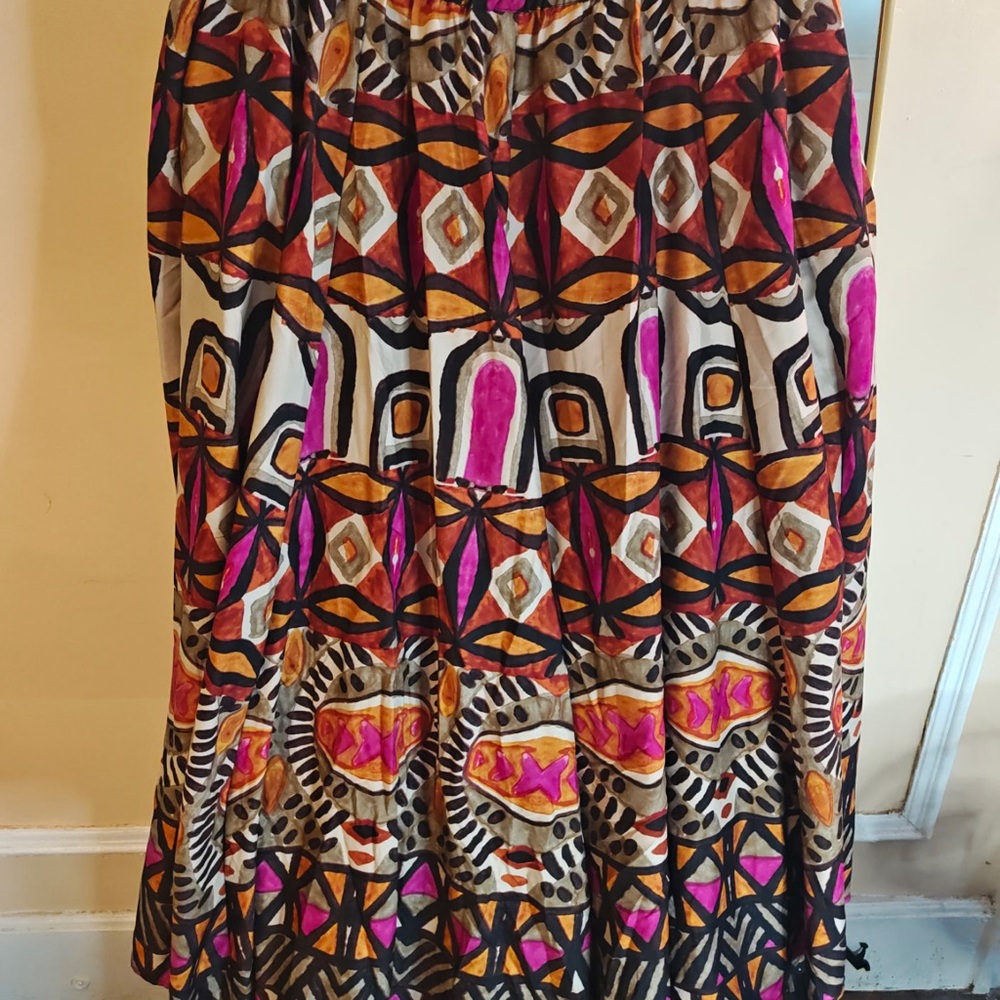 Cato Multicolor A-Line Skirt